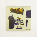 a good view | 黄色 | 30x30cm 北欧 アートポスター 抽象画 おしゃれ リビング おぶすま 河東梨香