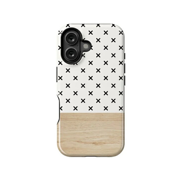 SUGARLOAF GRAPHICS | SCANDINAVIAN PATTERN | MagSafe iPhoneケース (iPhone 16/16 pro/16 pro max/15) アイフォン アイフォンケース カバー シンプル おしゃれ 耐衝撃 マグセーフ対応 スマホケース ワイヤレス充電対応 北欧デザイン ミニマリスト