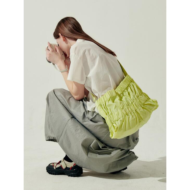 ACOC (アコック) | M Tiered Cross Bag (lime lemon) | クロスバッグ ショルダーバッグ トートバッグ 韓国
