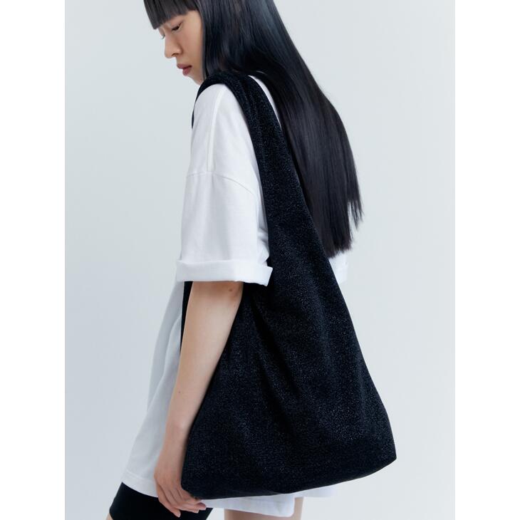 【年越し・新春福袋セール】ACOC (アコック) | Star Shoulder Bag (black) | 星 スター ショルダーバッグ トートバッグ 韓国