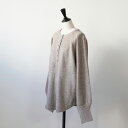 OMNES (オムネス) | ウール混ヘンリーネックニットプルオーバー (mocha) | トップス シンプル