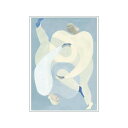 THE POSTER CLUB x Sofia Lind | Hold You - Blue | 50x70cm アートプリント/アートポスター 北欧 デンマー...