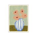 THE POSTER CLUB x Carla Llnaos | Pink Flowers | 50x70cm アートプリント/アートポスター 北欧 デンマーク