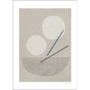 【スーパーSALE限定プライス】THE POSTER CLUB x Julia Hallstrom Hjort | Miso | 50x70cm アートプリント...