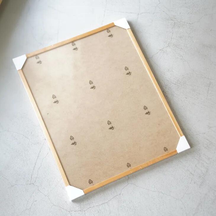 WANDKIND | SOLID WOOD FRAME (oak light) | 40x50cm ポスターフレーム 額縁 オーク 木製 ギフト 玄関 フォトフ...