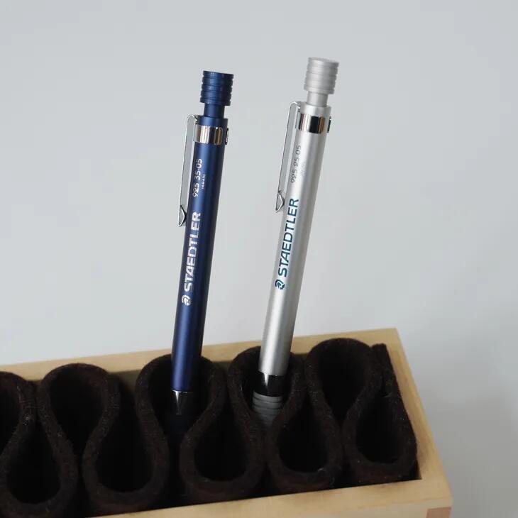 STAEDTLER (ステッドラー) | 製図用シャープペンシル 0.5 (navy/silver) | シャープペンシル ネイビー シルバー(3)