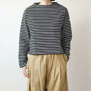 ORCIVAL | CLN BOAT NECK LONG SLEEVE CROPPED P.O. size 2 | オーシバル ボートネック プルオーバー 細ボ...
