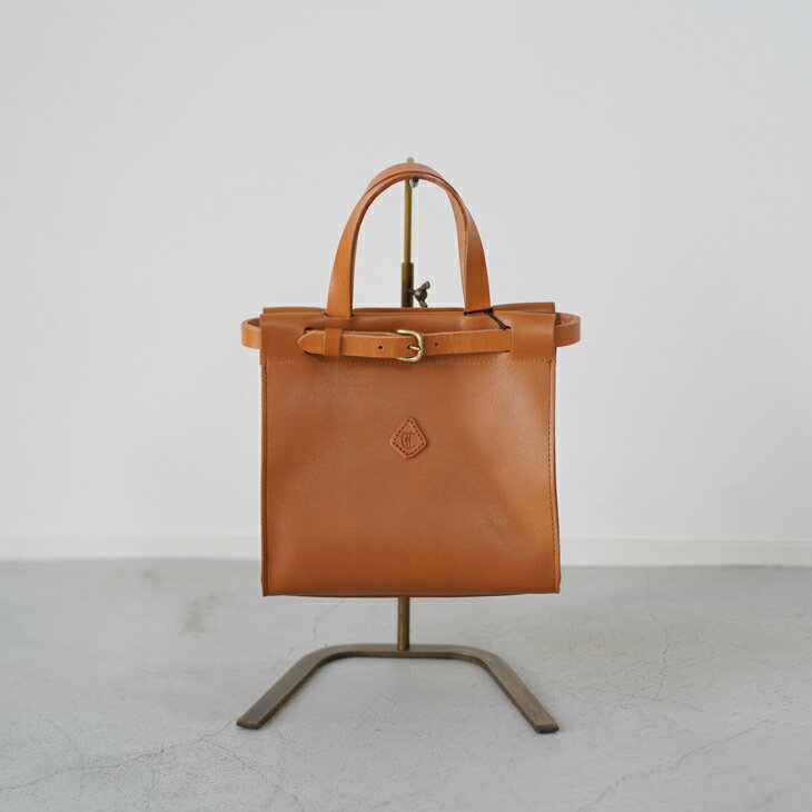 【年越し・新春福袋セール】CLEDRAN (クレドラン) | SOIRE 2WAY BELT BAG (camel) | 2WAY トートバッグ ショルダーバッグ 鞄