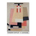 LOUISIANA | MARSDEN HARTLEY - ELSA COPENHAGEN (1916) | A2 アートプリント/ポスター 北欧 デンマーク ...