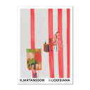 LOUISIANA | RAGNAR KJARTANSSON - THE END (RED STRIPES) | A2 アートプリント/ポスター 北欧 デンマー...