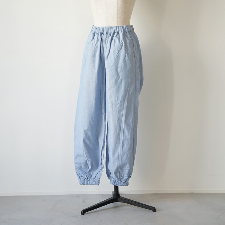 【年越し・新春福袋セール】NARU (ナル) | サマームラデニム ジョガーパンツ (sax blue) | ボトムス お洒落