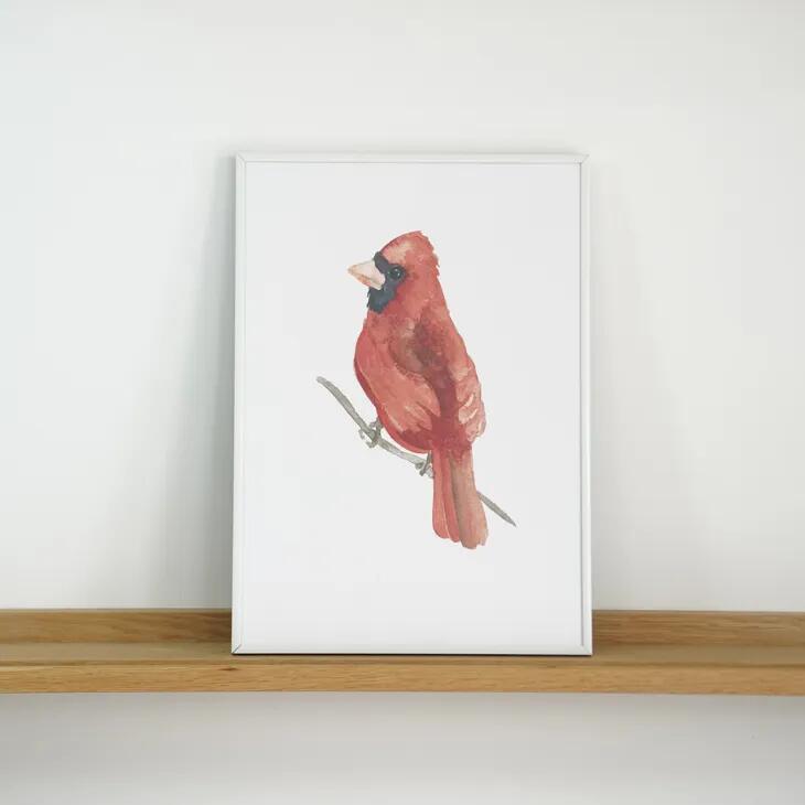Rakuten - COLOR WATERCOLOR | Birds Art Print #2 | A3 アートプリント/ポスター 北欧 シンプル おしゃれ