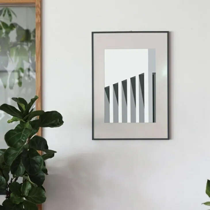 NS | ITA 02 (gray) | A2 フレーム ポスターフレーム フォトフレーム 額縁 ナチュラル おしゃれ インテリア アルミフレーム パズル 額 ...