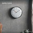 magnet | KUPPEL CLOCK (black) | 時計 掛け時計 おしゃれ インテリア 北欧 ウォールクロック ミニマリスト
