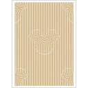 DISNEY | Mickey Mouse Yellow Stripes | 50x70cm アートプリント/ポスター | ディズニー ミッキーマウス かわいい...