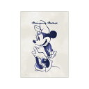 【お取り寄せ/納期約2ヶ月】DISNEY | Minnie Mouse Blue | 4サイズ展開 アートプリント/ポスター | ディズニー ミッキーマウス か...
