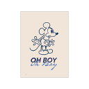 【お取り寄せ/納期約2ヶ月】DISNEY | Oh Boy, Oh Boy | 4サイズ展開 アートプリント/ポスター | ディズニー ミッキーマウス かわいい...