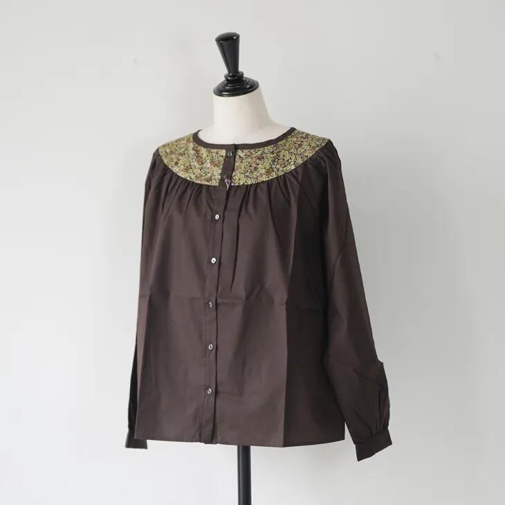 �ں����١�sosotto (�����å�) | �֥����� x LIBERTY���إ֥饦�� (dark brown/black) | �ȥåץ� ��Хƥ� Chive ...