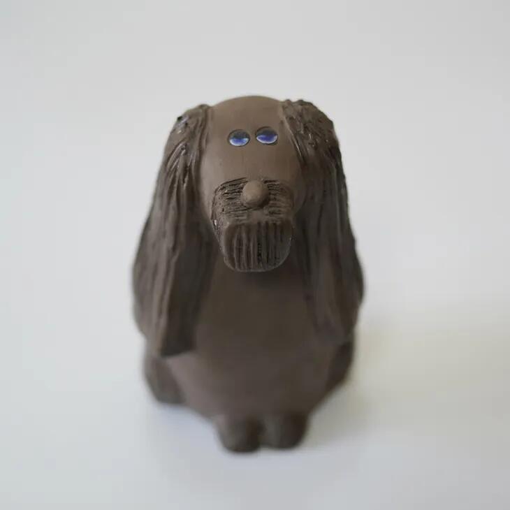 Rakuten - Annika Kihlman (アニカ・キールマン) | Ceramic Dog for Jie Gantofta | 北欧ヴィンテージ スウェーデン 陶器 置物 ミッドセンチュリー 犬