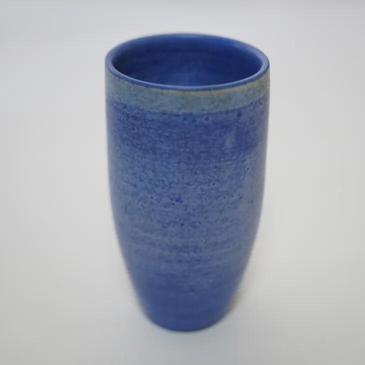 Mobach (by Piet Knepper) | Vintage Germany flower vase (light blue) | フラワーベース | ドイツ ヴィンテージ 花瓶 [2]