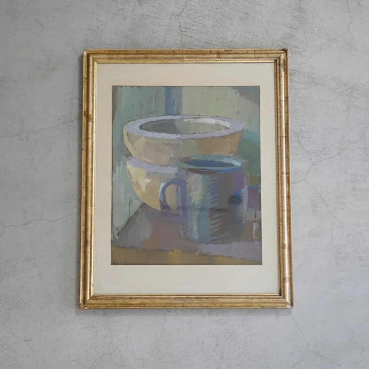 ��ǯ�ۤ�������ʡ�ޥ������MANNE GORANSSON (�ޥ�͡�����󥽥�) | Bowl and Cup - Still Life | Oil paint...