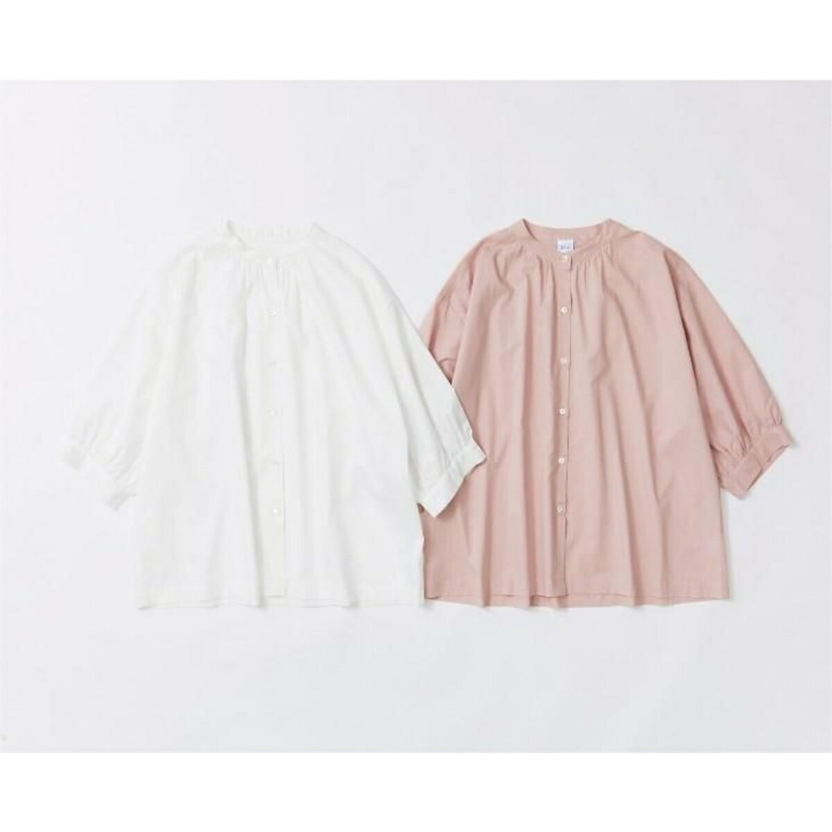 樂天商城 - 【SALE セール】Cion(シオン) | コットンワイドブラウス (off white) | トップス ブラウス シャツ コットン シンプル ベーシック ナチュラル レディース お洒落
