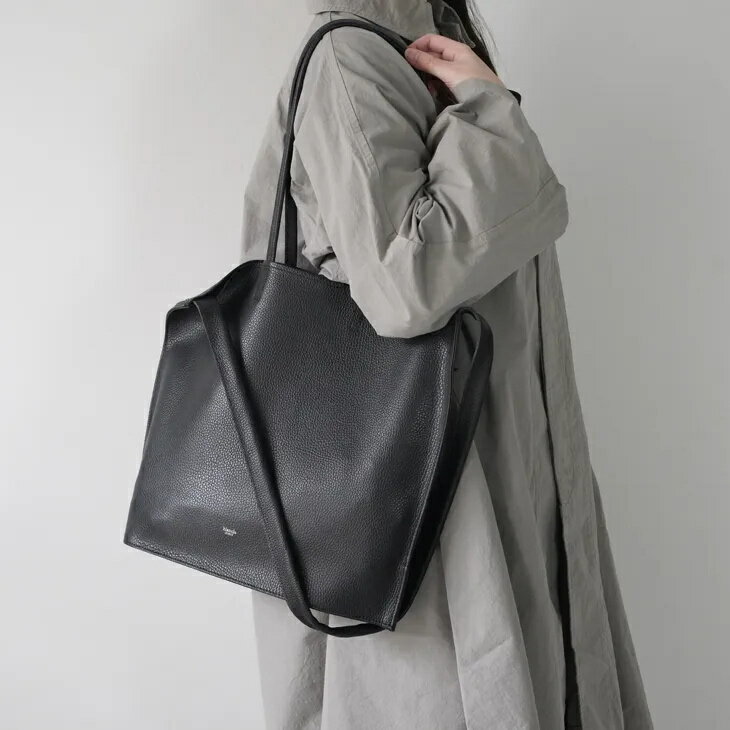 Rakuten - blancle (ブランクレ) | S.LEATHER GUSSETTE 2WAY BAG (black) | ショルダーバッグ レザーショルダー ブラック