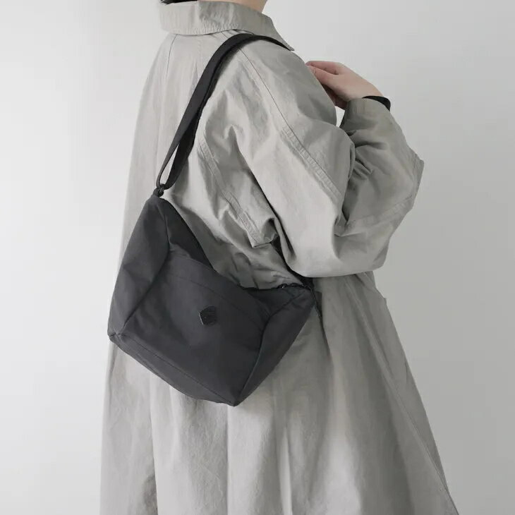 樂天商城 - CLEDRAN (クレドラン) | POID WIDE ZIP SHOULDER (charcoal) | ショルダーバッグ ワイドジップショルダー チャコール