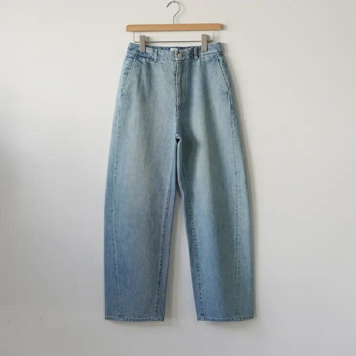 ORCIVAL | SGB WIDE CURVE PANTS (lt.blue) size 2 | オーシバル ボトムス パンツ カーブパンツ デニム