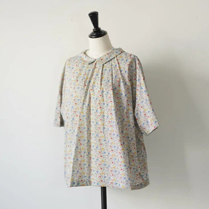 樂天商城 - utilite (ユティリテ) | LIBERTY Print フロントタック 2WAYブラウス (Katie and Millie) | トップス リバティ