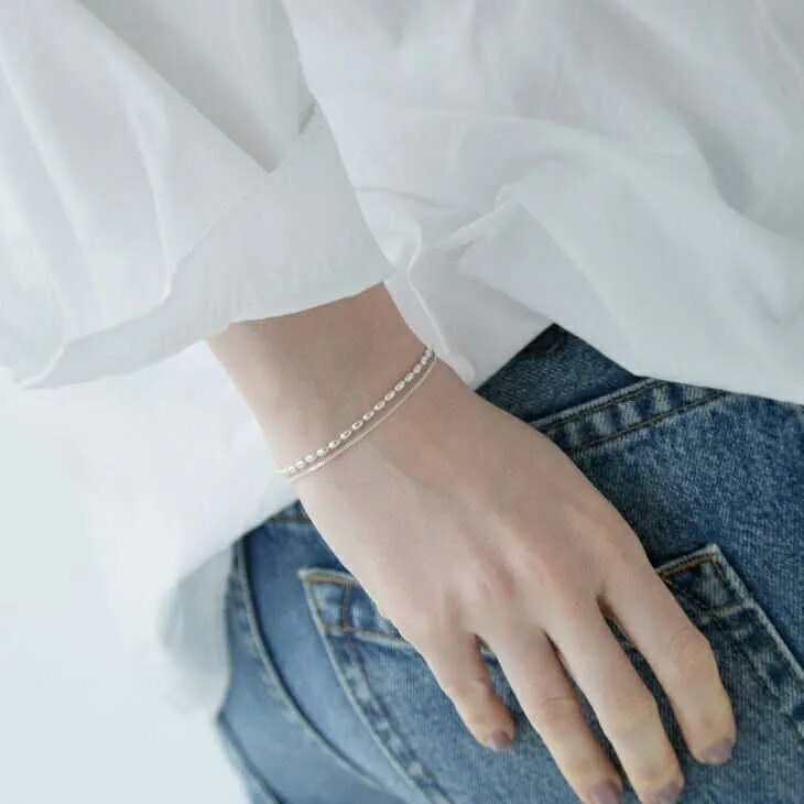 Rakuten - [aura] (オーラ) | OKOME BRACELET (silver) | アクセサリー ブレスレット シルバー SILVER925