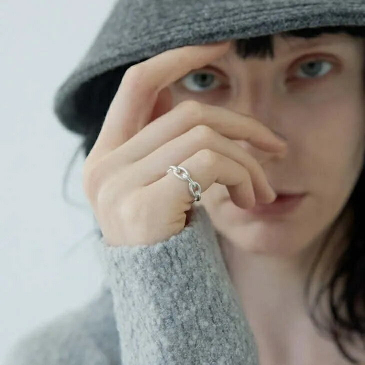 樂天商城 - [aura] (オーラ) | THICK CHAIN PINKY RING (silver) | アクセサリー リング シルバー SILVER925
