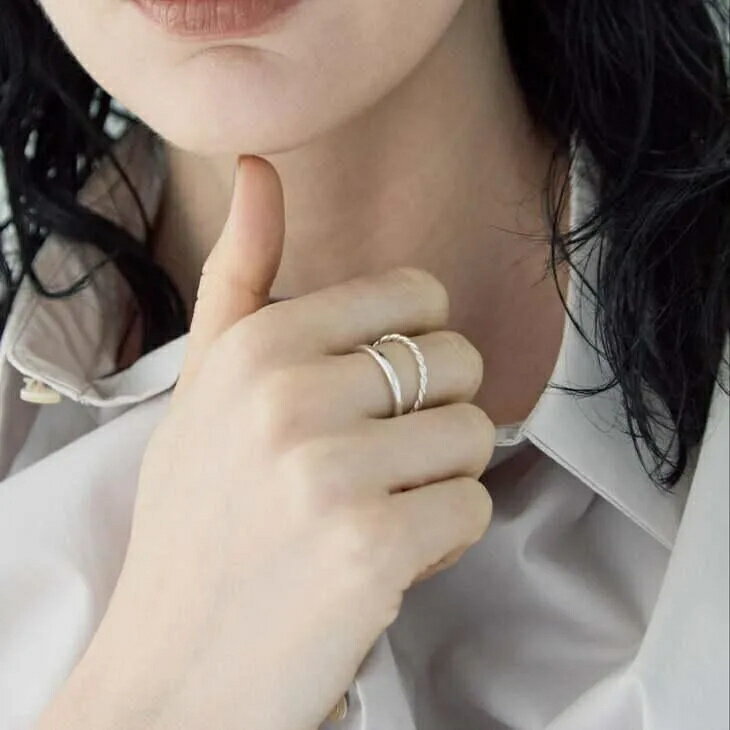 樂天商城 - [aura] (オーラ) | TWIST PAKKUN RING (silver) | アクセサリー リング シルバー SILVER925