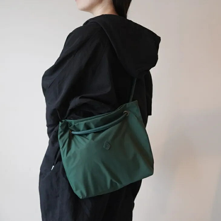 Rakuten - CLEDRAN (クレドラン) | DESSE 2WAY SOFT SHOULDER (green/light gray) | 2WAY ナイロンショルダー