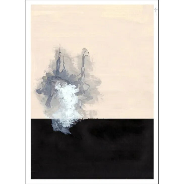 THE POSTER CLUB x Ana FroisBlack and Pink30x40cm アートプリント/アートポスター 北欧 デンマーク 静けさと緊張感が共存する、ミニマルな抽象作品。 デンマーク・コペンハーゲンのTHE POSTER CLUBは若手からベテラン、有名アーティストまで北欧のアーティストとコラボレーションし、様々なポスターを発表するクリエイティブなポスター・ブランド。 ポルトガル出身のアーティスト兼建築家、Ana Frois による「Black and Pink」は、やわらかなベージュの余白と、重く沈むブラックのコントラストが印象的な一枚です。 にじみや滲出のような筆致が、有機的な動きと偶発性を感じさせ、シンプルでありながら奥行きのある表情を生み出しています。 中央に浮かぶグレイッシュなレイヤーは、静かな空気の中にわずかな揺らぎを与え、見る者の感覚にゆっくりと作用します。 主張しすぎないカラーリングながら、空間に確かな存在感をもたらし、モダン・ミニマル・ナチュラルなど幅広いインテリアに調和。 リビングや寝室はもちろん、ギャラリーのような静謐な空間演出にも適しています。 ■商品詳細 製造国 DENMARK ブランド THE POSTER CLUB x Ana Frois 素材 high quality paper 取り扱いサイズ 30x40cm コンディション 新品 配送方法 宅配便 備考 - ★在庫の無い商品、サイズ、カラーにつきましてはお取り寄せ可能な場合もございます。お気軽にお問い合せください。 ★色味はブラウザ上と、実際の商品とは誤差があることがございます。予めご了承ください。