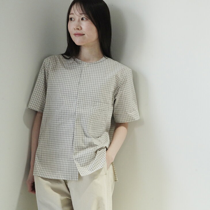 ASEEDONCLOUD | Handwerker | HW short sleeve shirt (off white) size S | トップス シャツ 半袖