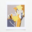 ELOISE RENOUF | Freesias (yellow) | A4 アートプリント/ポスター【送料無料 北欧 インテリア ボタニカル アブストラクト】