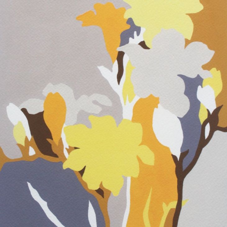 ELOISE RENOUF | Freesias (yellow) | A3 アートプリント/ポスター【北欧 インテリア ボタニカル アブストラクト】