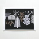 【SALE セール】ELOISE RENOUF | Winter Trees | A3 アートプリント/ポスター【北欧 インテリア ボタニカル アブストラクト】
