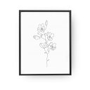 LOVELY POSTERS | MAGNOLIA PRINT | A5 アートプリント/ポスター【メール便送料無料 北欧 インテリア シンプル】