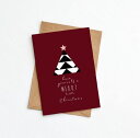 GREENWICH PAPER STUDIO MERRY LITTLE CHRISTMAS CARD (GPS-41) グリーティングカード クリスマス