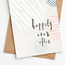 GREENWICH PAPER STUDIO | HAPPILY EVER AFTER CARD (GPS-23) | グリーティングカード ウェディング 結婚...