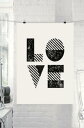 【SALE セール】THE MOTIVATED TYPE | LOVE... | A3 アートプリント/ポスター