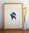 【在庫残り1】GINGIBER | LITTLE FOX ART PRINT | アートプリント/ポスター