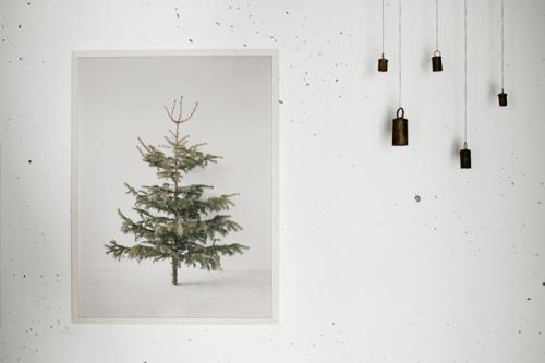 bastisRIKE | TREE POSTER | ポスター (60x80cm) 【クリスマス リビング アート】もみの木 ツリー おすすめ おしゃれ…