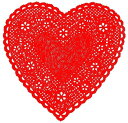 【SALE セール】ASHLEY GOLDBERG | HEART DOILY ART PRINT | アートプリント/ポスター