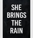 LES TEMPS MODERNES | SHE BRINGS THE RAIN (black) | A4 アートプリント/ポスター【メール便送料無料】 2