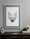 【SALE セール】SILKE BONDE | FOX POSTER | ポスター (50x70cm)