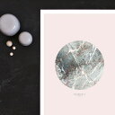 【SALE セール】aboutgraphics | MARBLEOUS - PALE PINK | アートプリント/ポスター (50x70cm)【北欧 デンマー...