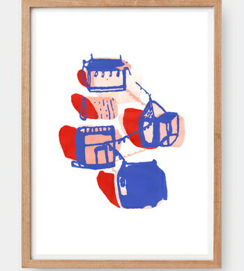 CLARA SELINA BACH | HOUSES | A3 アートプリント/ポスター